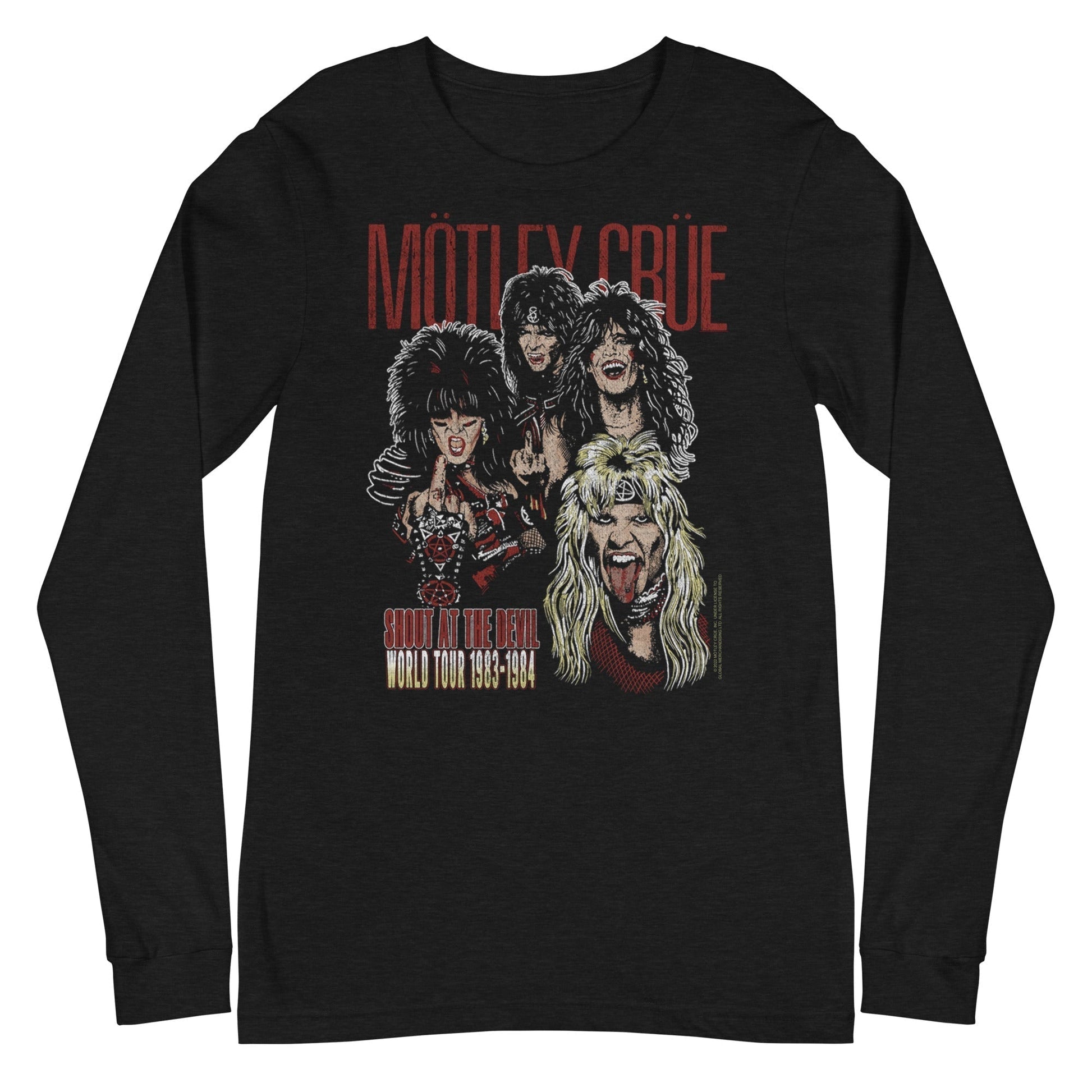 Motley Crue - Shout at the Devil Long Sleeve Shirt