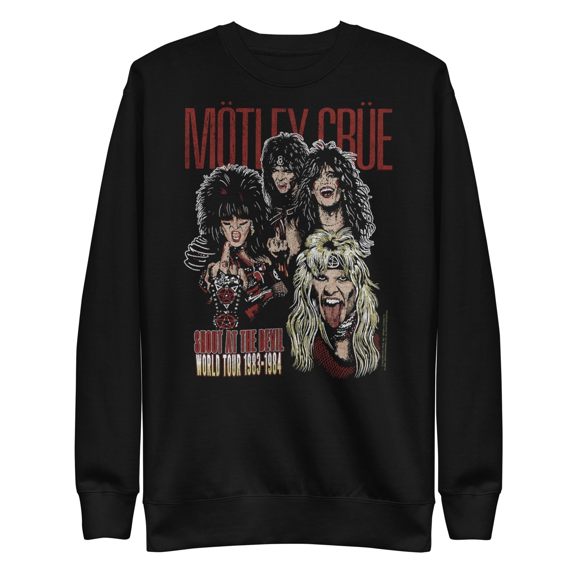 Motley Crue - Shout at the Devil Sweatshirt
