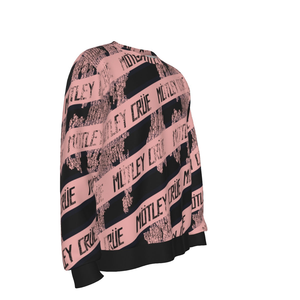 Motley Crue Slanted All Over Print Sweatshirt