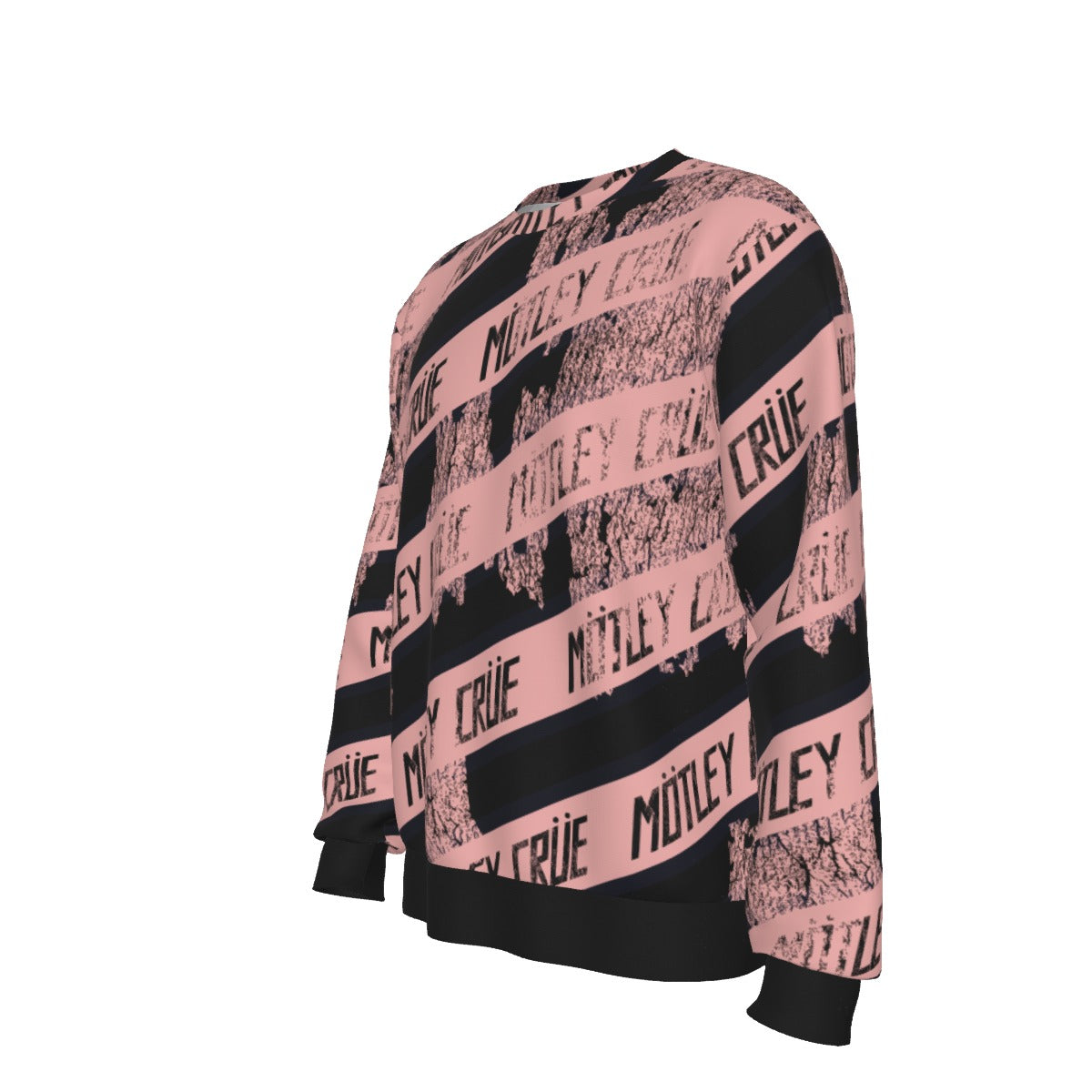Motley Crue Slanted All Over Print Sweatshirt