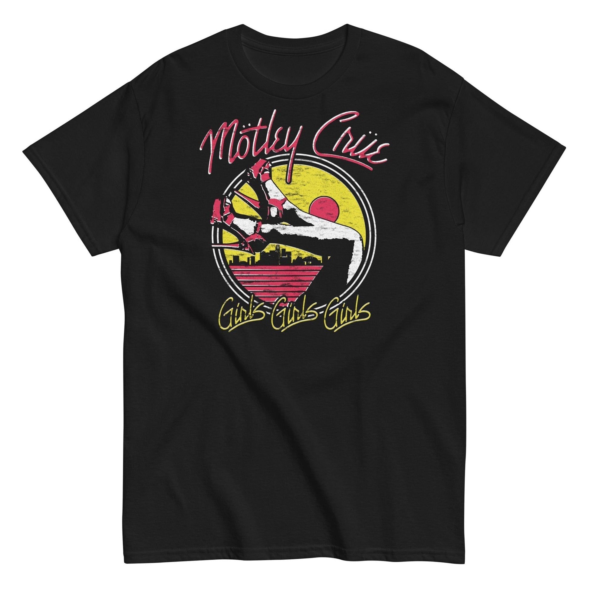 Motley Crue - Sunset Girls Mens T Shirt