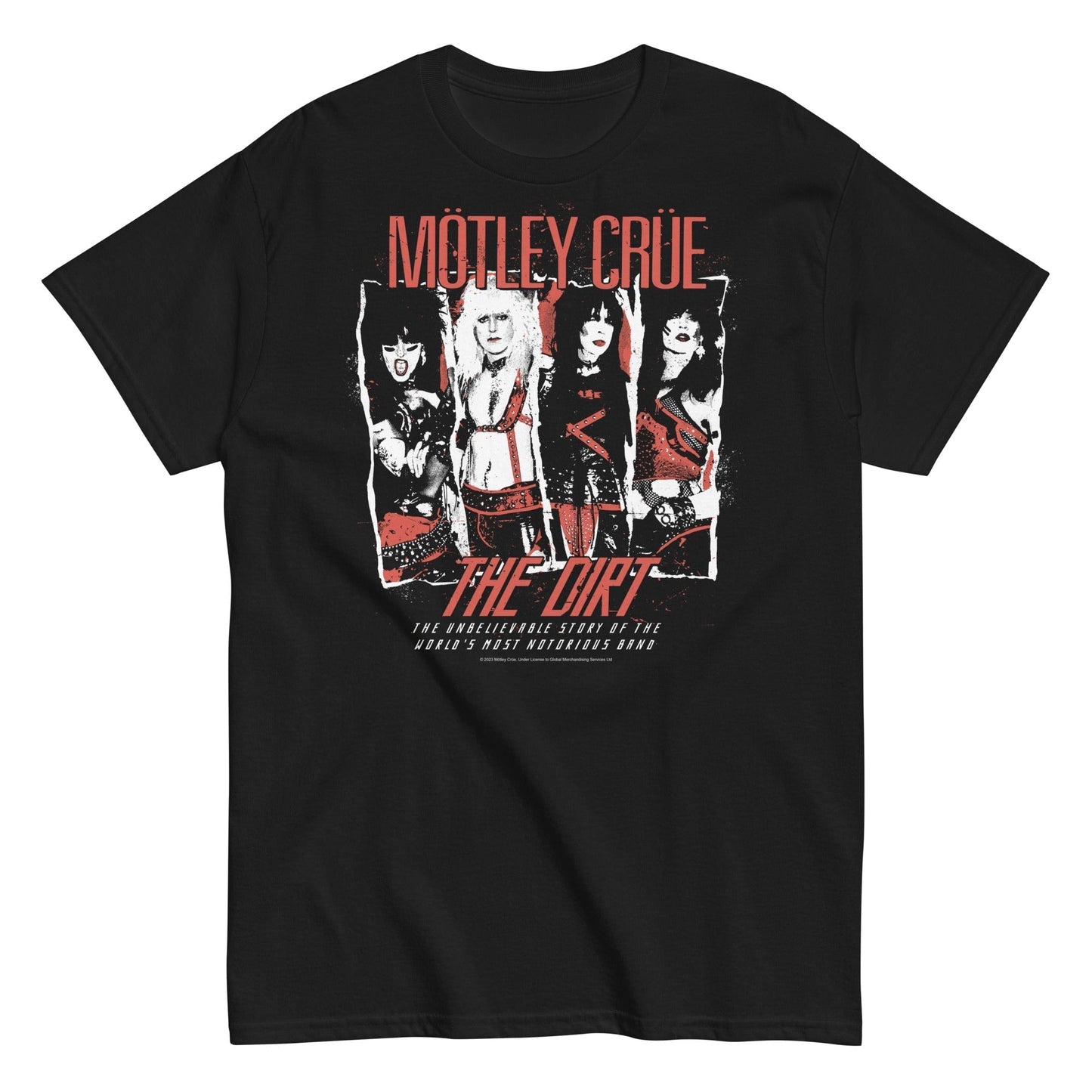 Motley Crue - The Dirt Mens T Shirt
