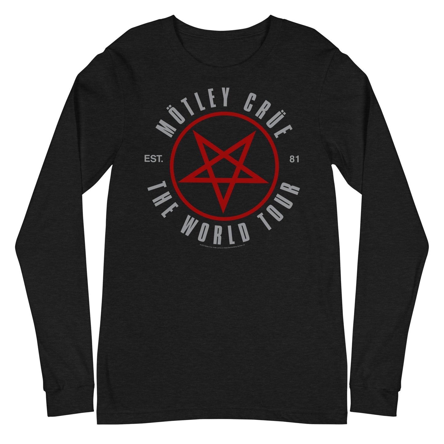 Motley Crue - The World Tour Long Sleeve Shirt