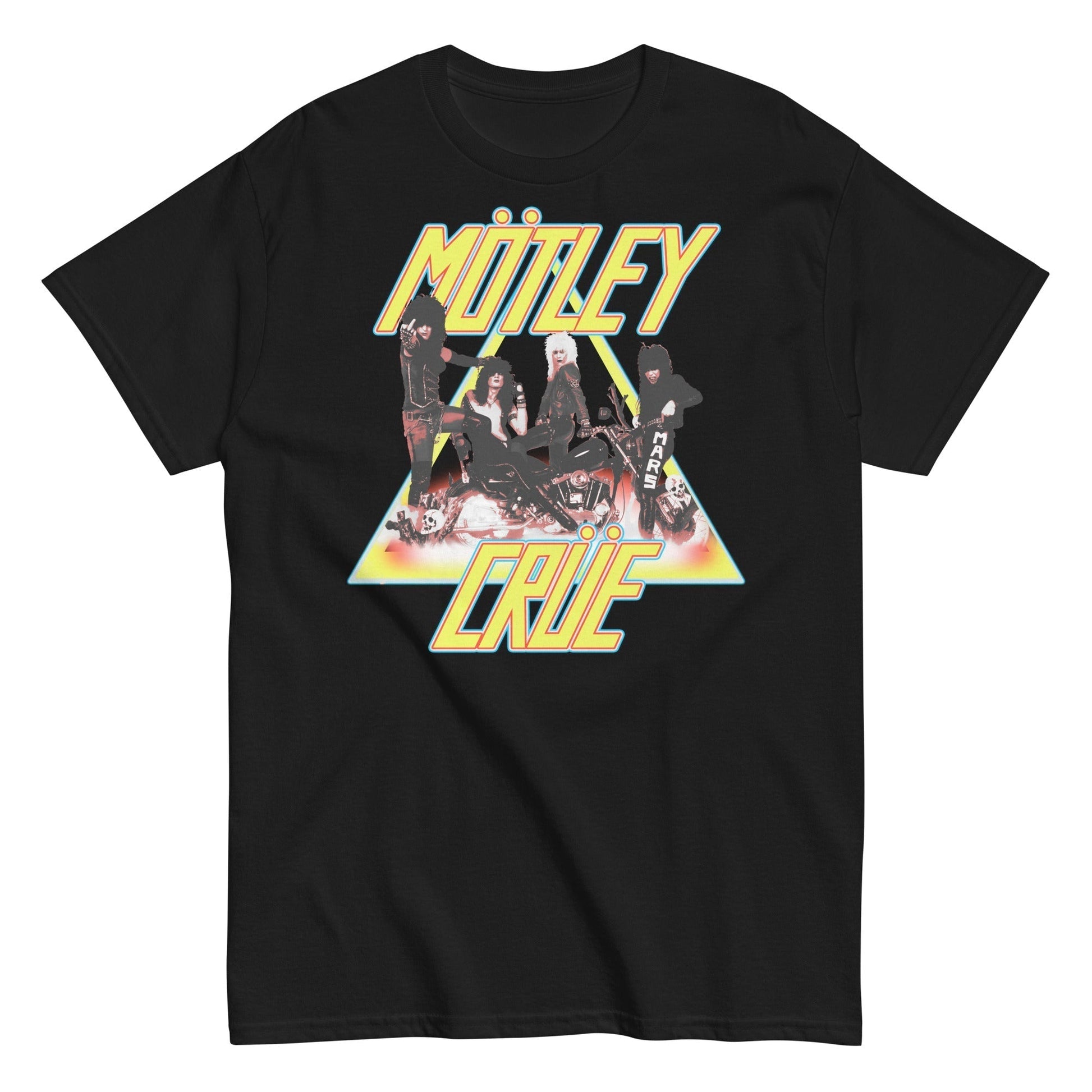 Motley Crue - Triangle Logo Mens T Shirt