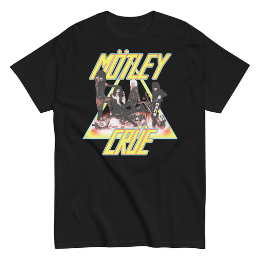 Motley Crue - Triangle Logo Mens T Shirt