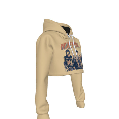 Motley Crue With the Band Women's Cropped Hoodie