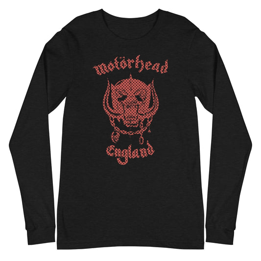 Motorhead - Checkered Warpig Long Sleeve Shirt