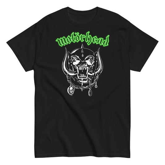 Motorhead - Green Logo Mens T Shirt