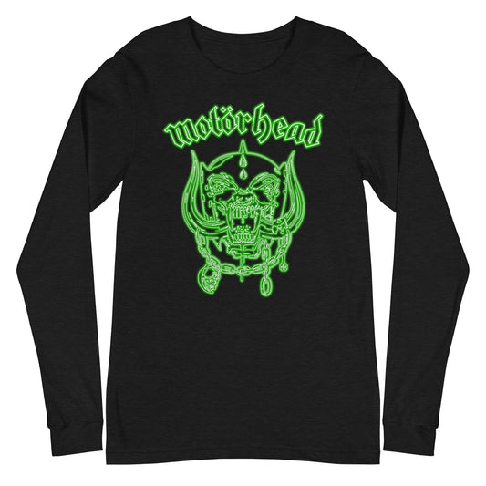 Motorhead - Neon Green Warpig Long Sleeve Shirt
