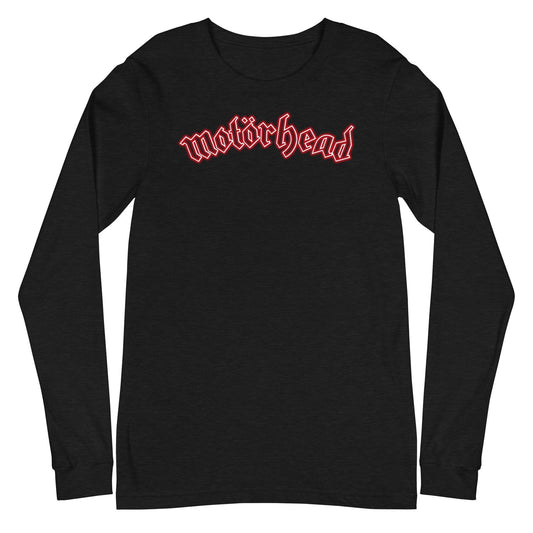 Motorhead - Neon Red Ace Long Sleeve Shirt