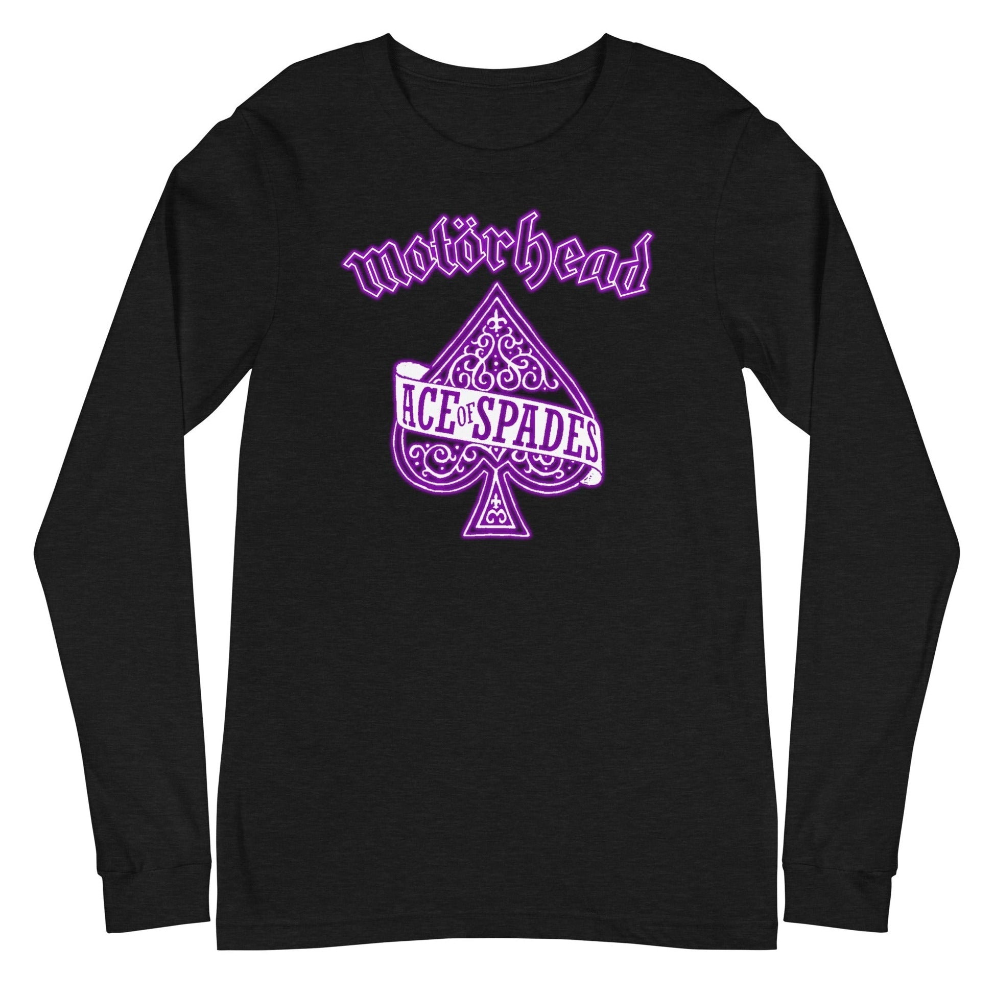 Motorhead - Purple Ace Long Sleeve Shirt