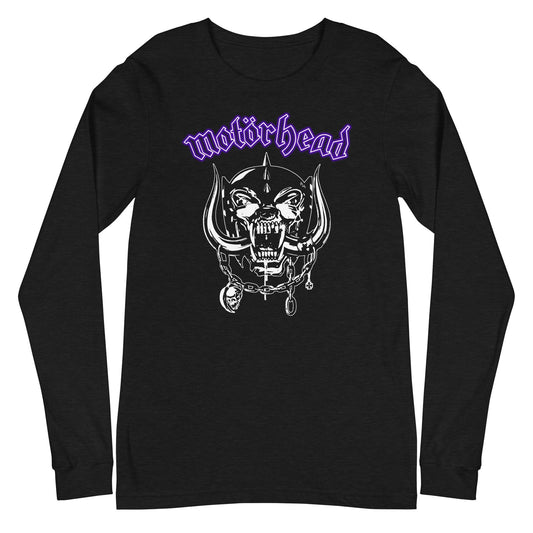 Motorhead - Purple Logo Long Sleeve Shirt