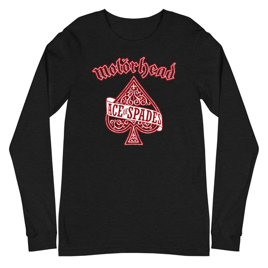 Motorhead - Red Ace Long Sleeve Shirt