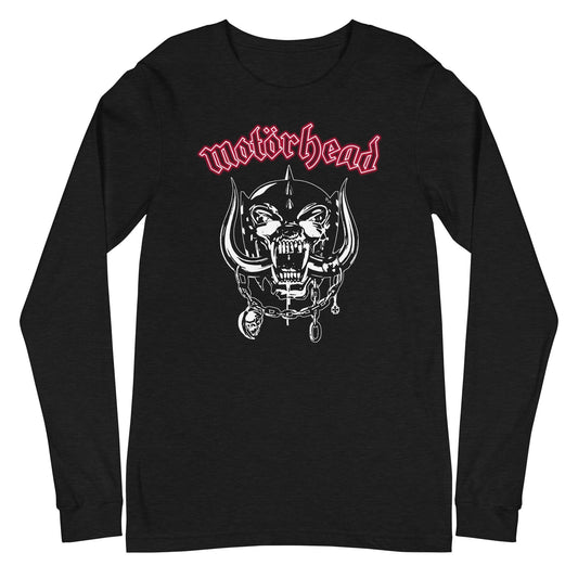 Motorhead - Red Logo Long Sleeve Shirt