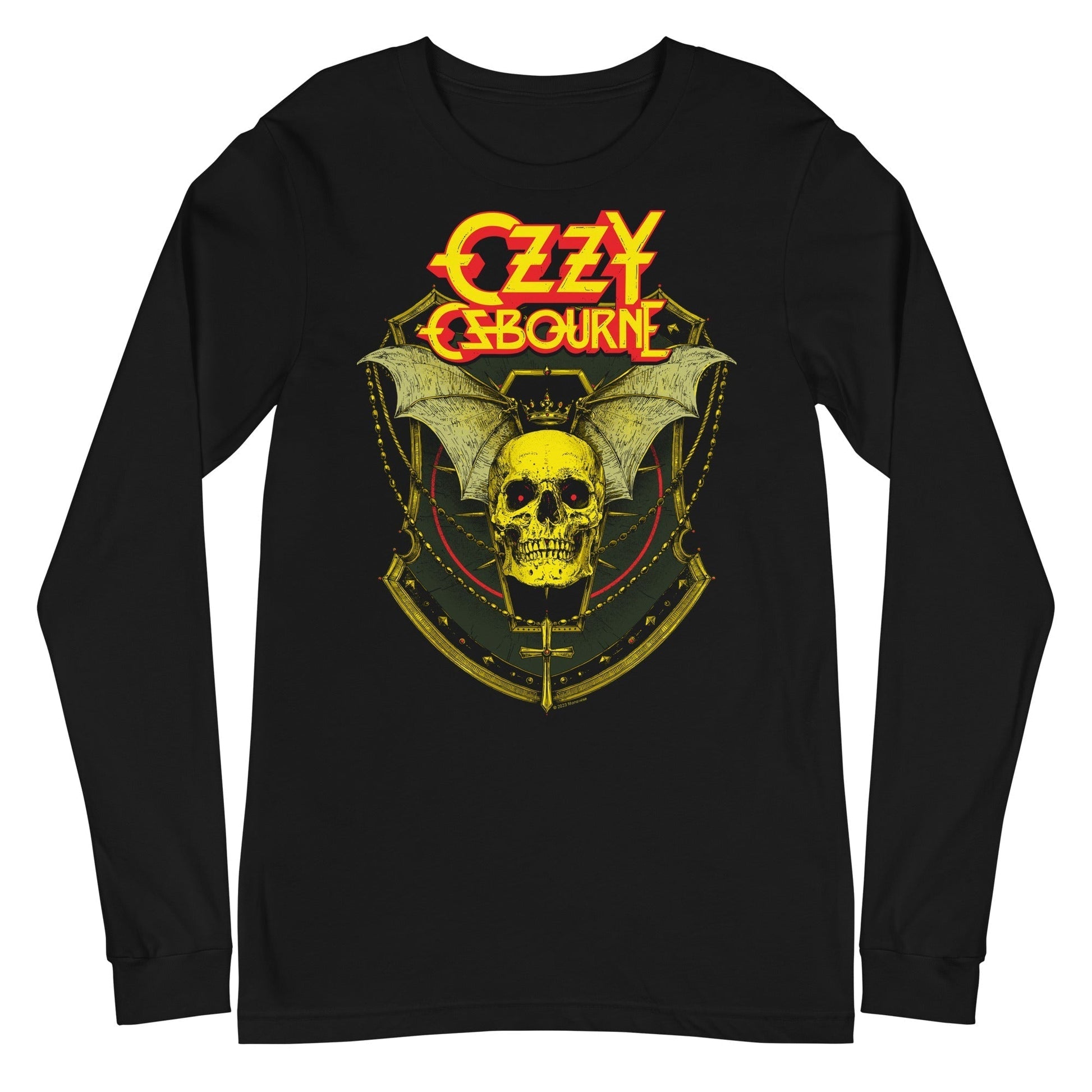 Ozzy Osbourne - Bat Skull Long Sleeve Shirt