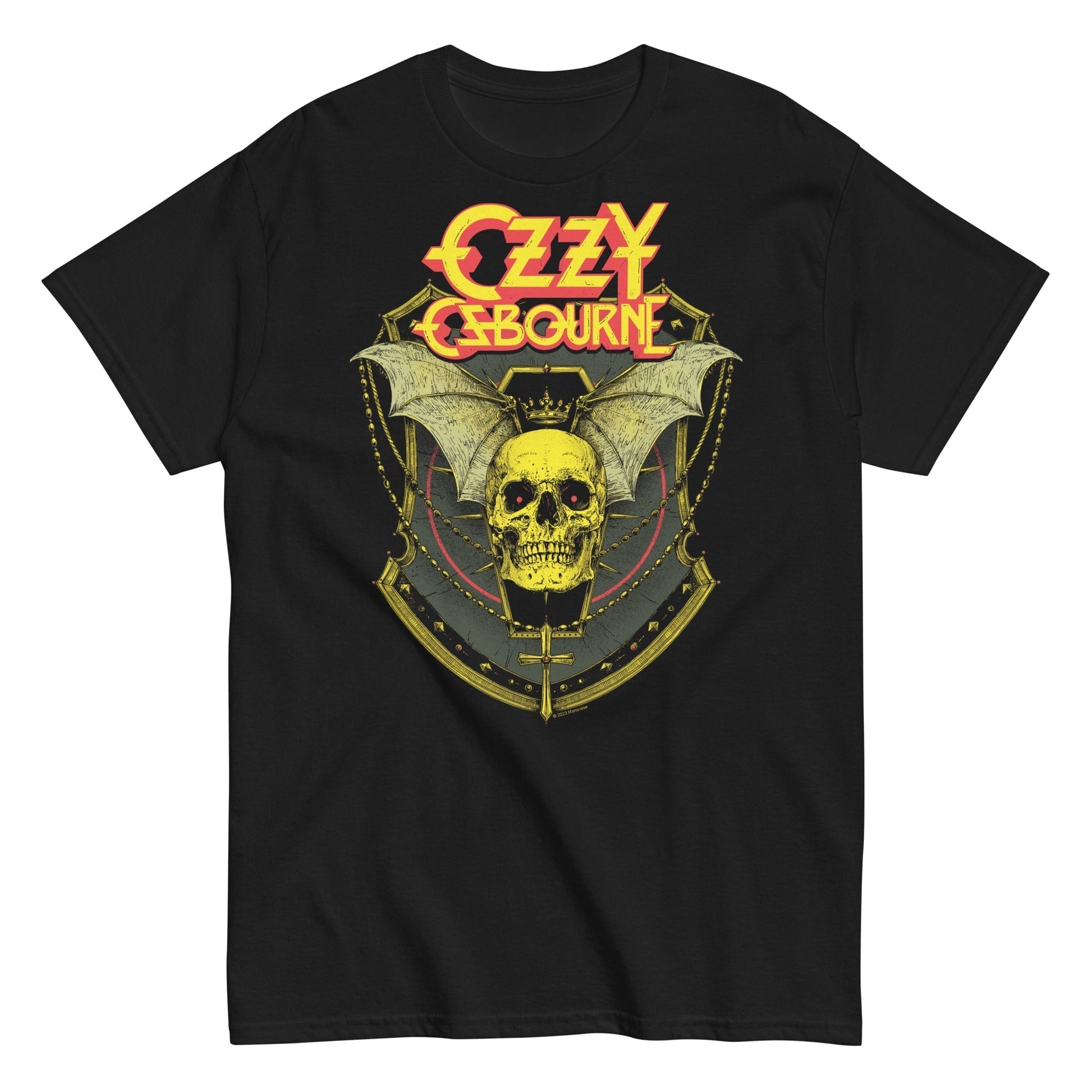 Ozzy Osbourne - Bat Skull Mens T Shirt