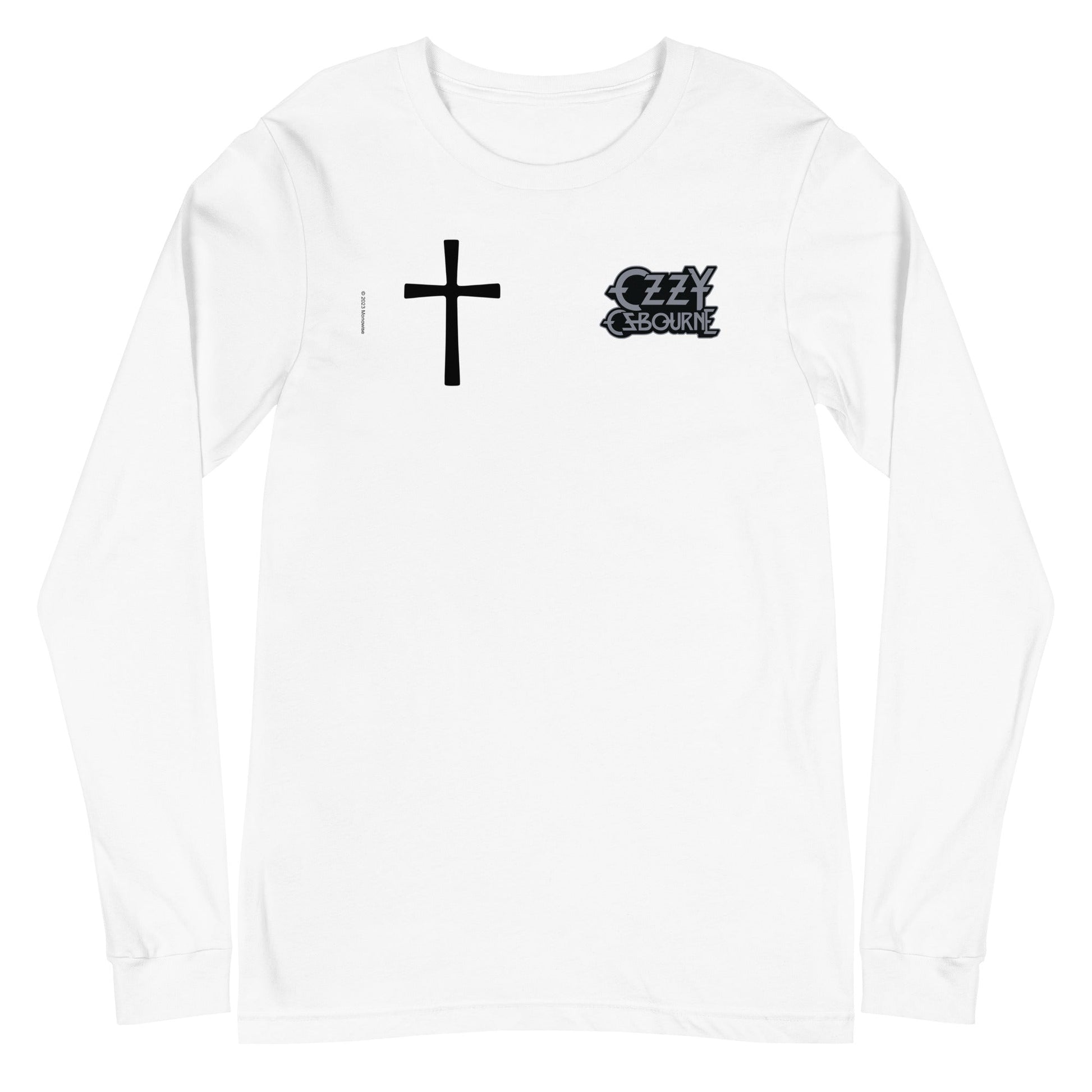Ozzy Osbourne - Cross Logo Long Sleeve Shirt