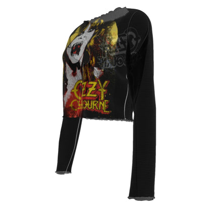 Ozzy Osbourne Drip Women's Mesh Top T Shirt