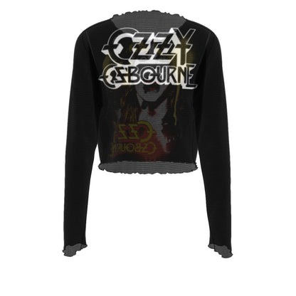 Ozzy Osbourne Drip Women's Mesh Top T Shirt