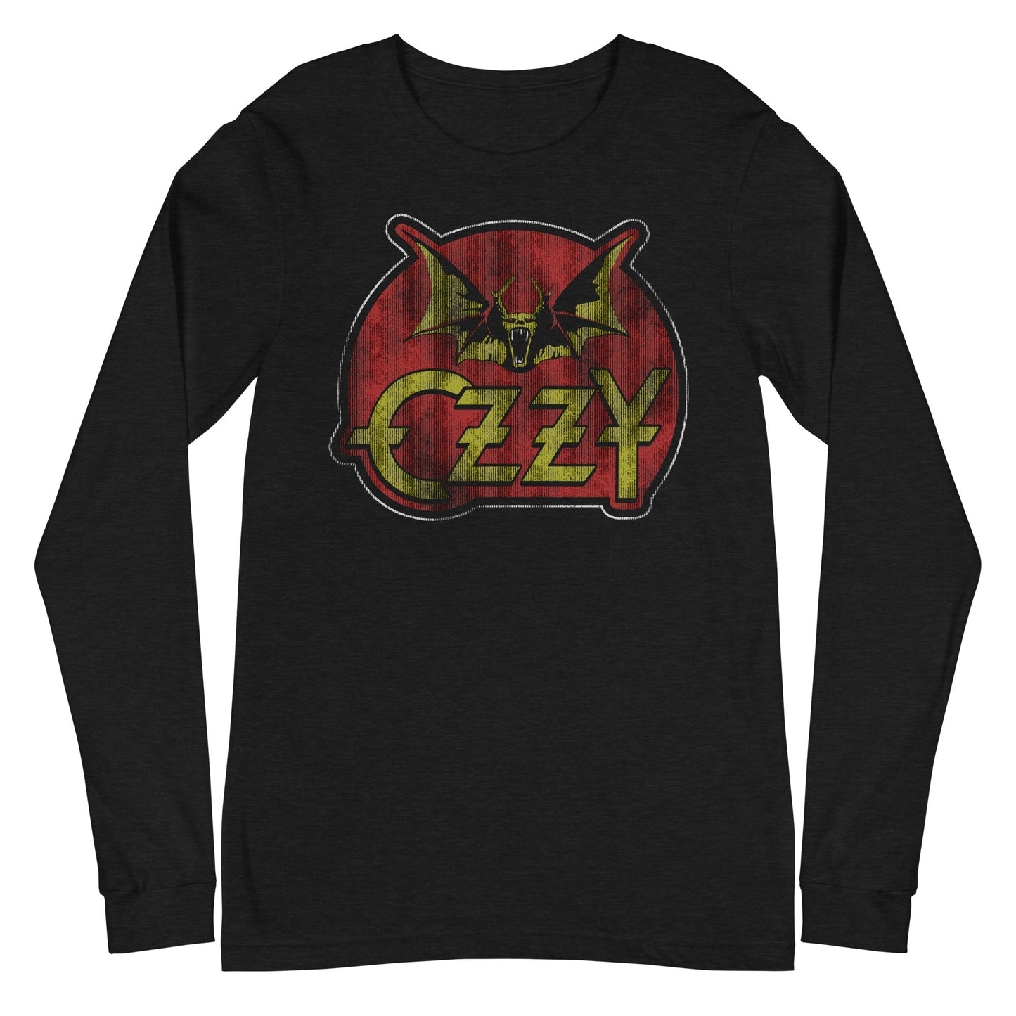 Ozzy Osbourne - Flaming Bat Long Sleeve Shirt