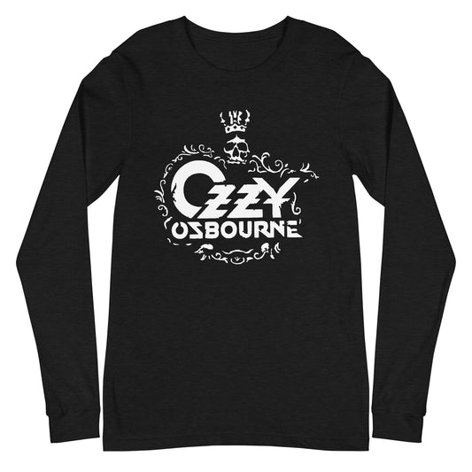 Ozzy Osbourne - Gilded Skull Long Sleeve Shirt