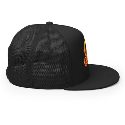 Ozzy Osbourne Noise Embroidered Trucker Hat Black