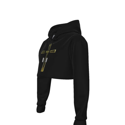 Ozzy Osbourne Pray for Ozzy Women's Cropped Hoodie