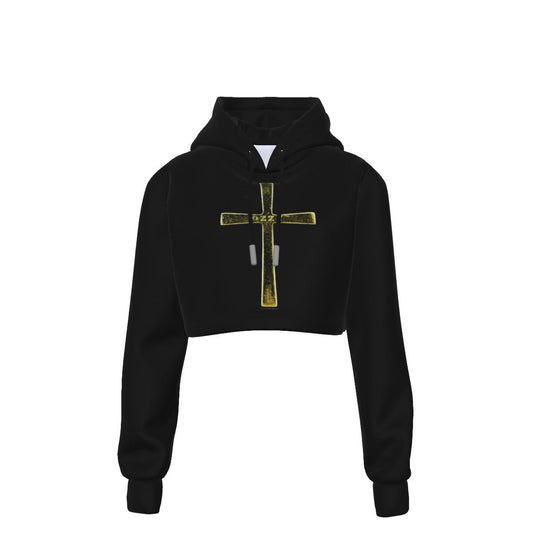 Ozzy Osbourne Pray for Ozzy Women's Cropped Hoodie