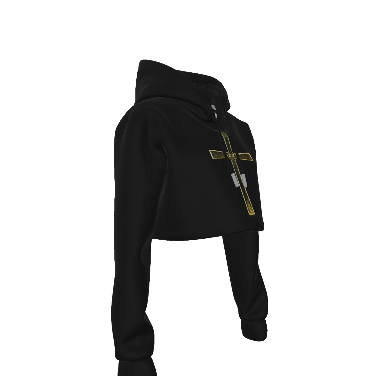 Ozzy Osbourne Pray for Ozzy Women's Cropped Hoodie
