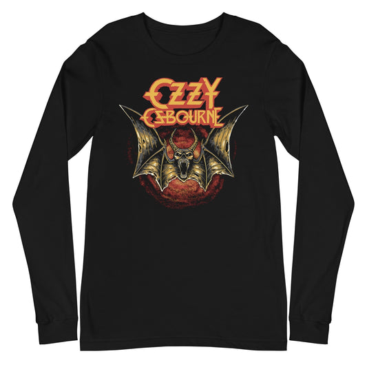 Ozzy Osbourne - Screaming Bat Long Sleeve Shirt