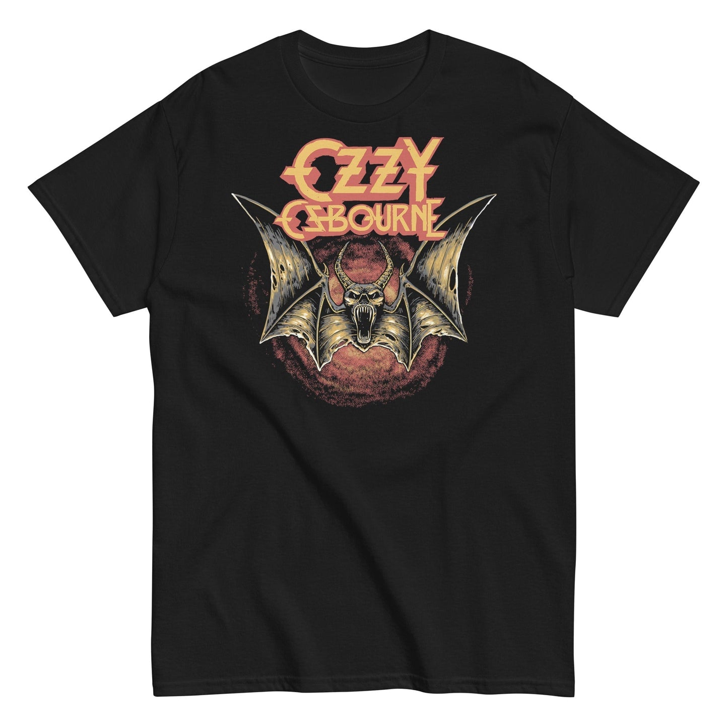 Ozzy Osbourne - Screaming Bat Mens T Shirt