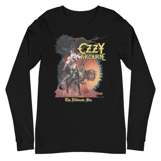 Ozzy Osbourne - The Ultimate Sin Long Sleeve Shirt