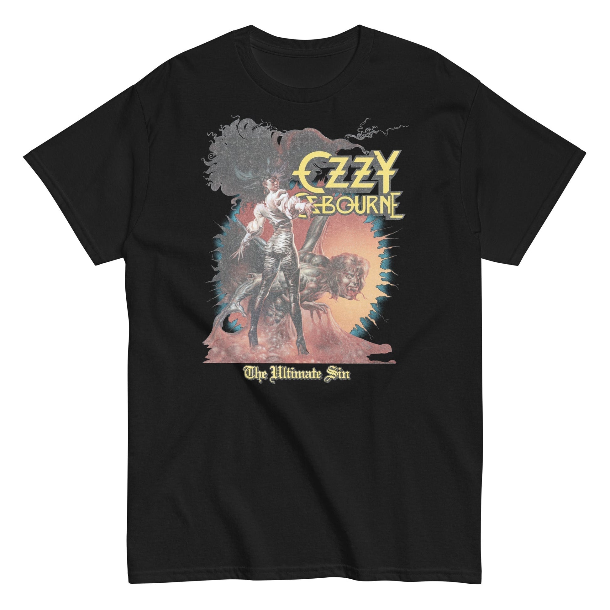 Ozzy Osbourne - The Ultimate Sin Mens T Shirt