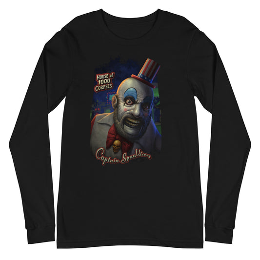 Rob Zombie - Captain Spaulding Long Sleeve Shirt