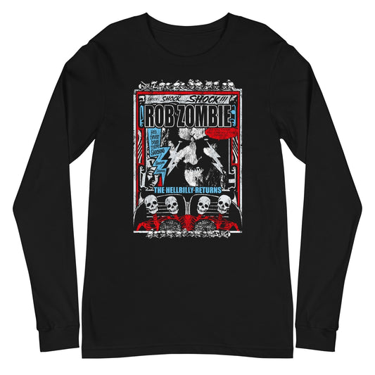 Rob Zombie - Comic Book Long Sleeve Shirt