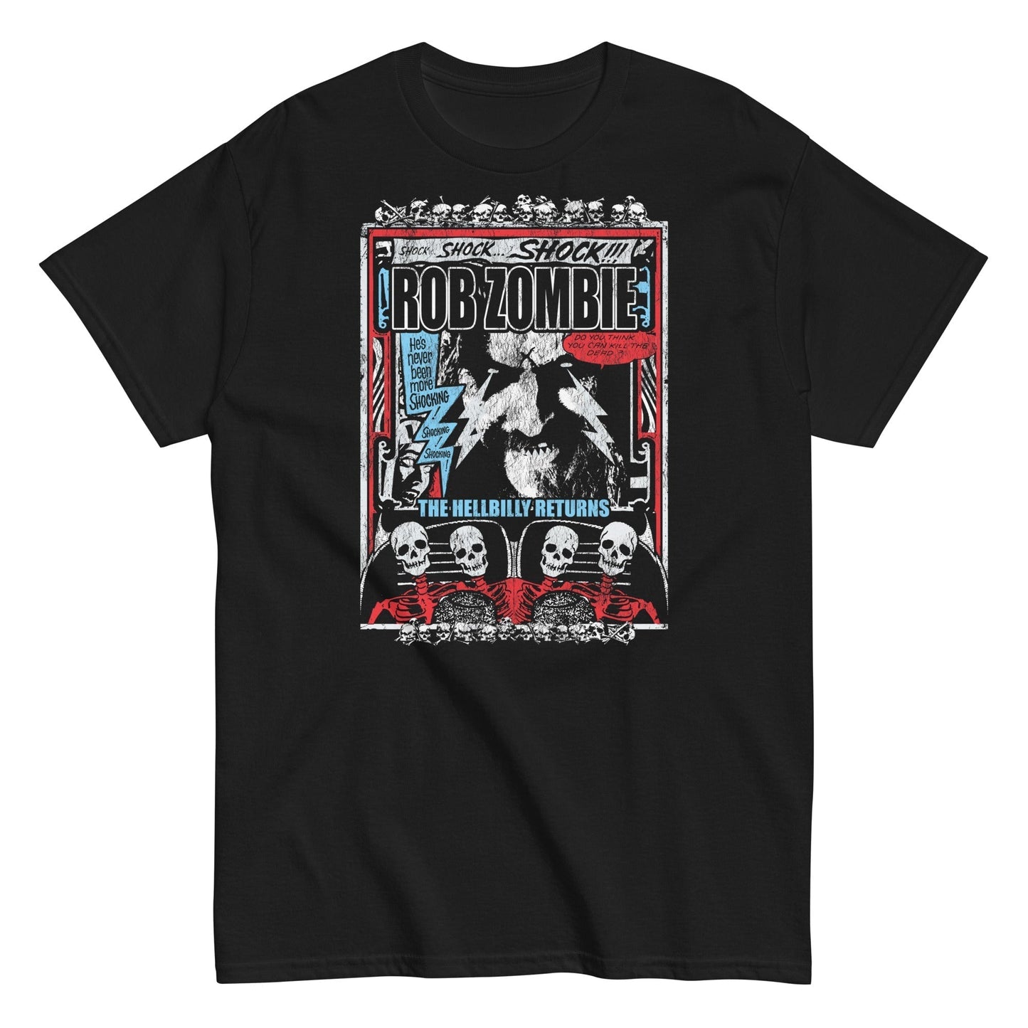 Rob Zombie - Comic Book Mens T Shirt