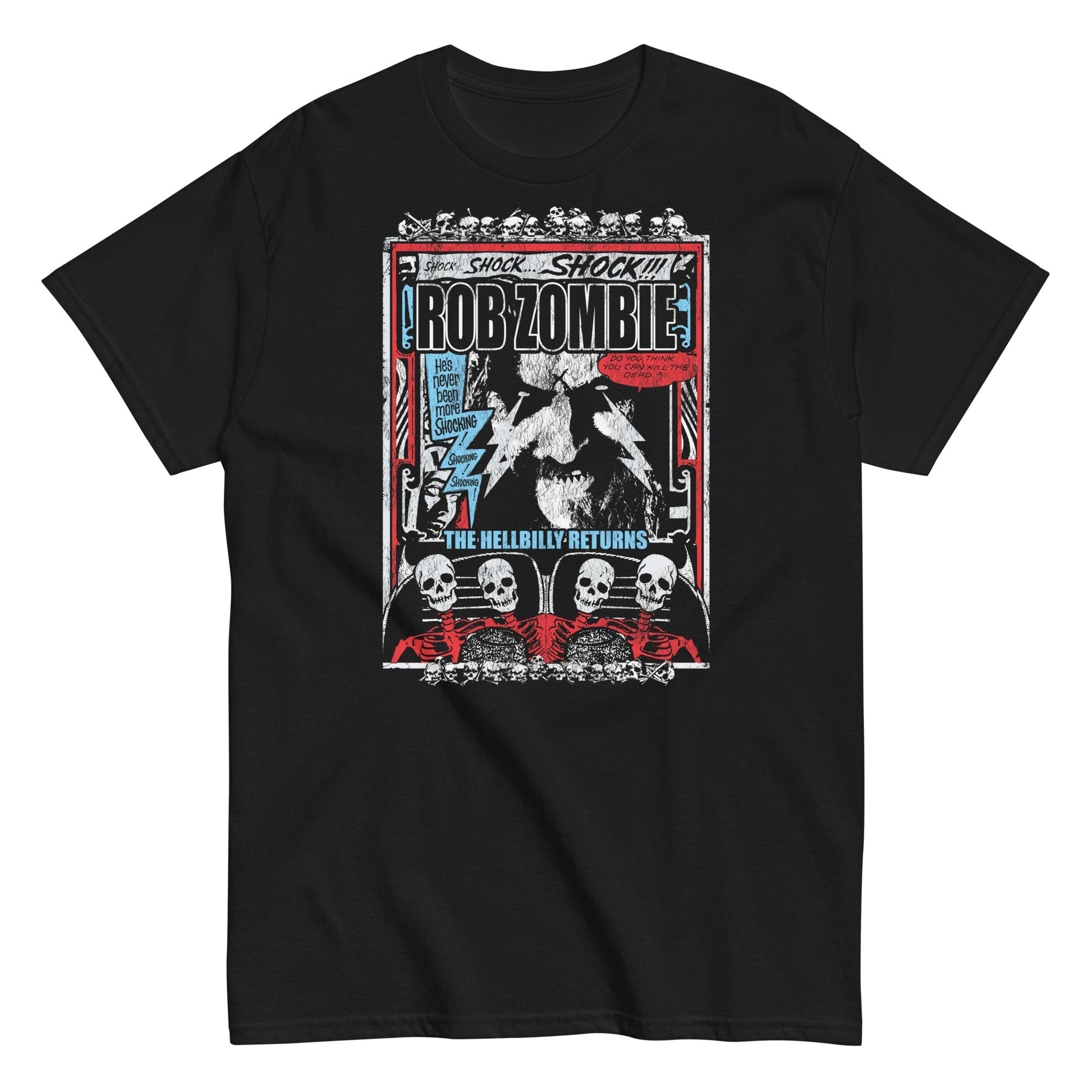 Rob Zombie - Comic Book Mens T Shirt