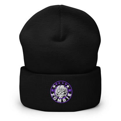 Rob Zombie Embroidered Beanie Hat Black