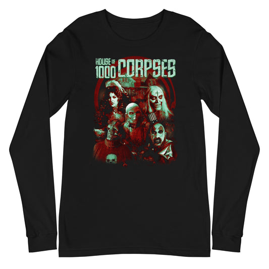 Rob Zombie - Green Corpses Long Sleeve Shirt