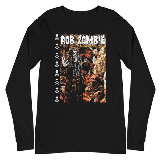 Rob Zombie - Hellbilly Mural Long Sleeve Shirt