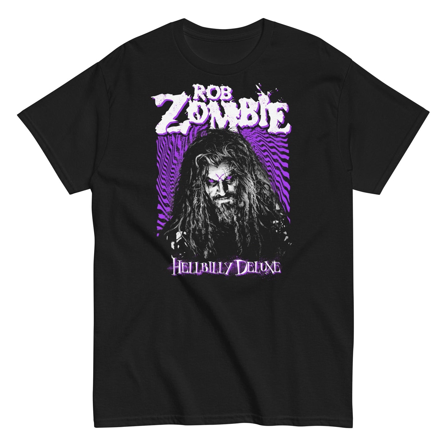 Rob Zombie - Hellbilly Purple Mens T Shirt