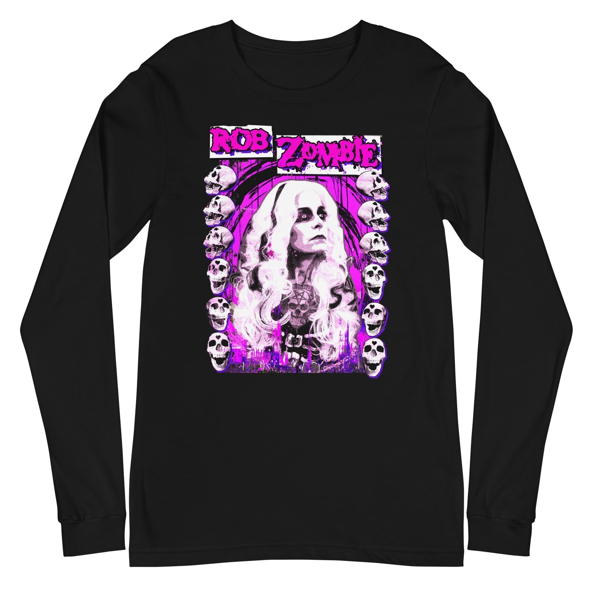 Rob Zombie - Rob Skulls Long Sleeve Shirt