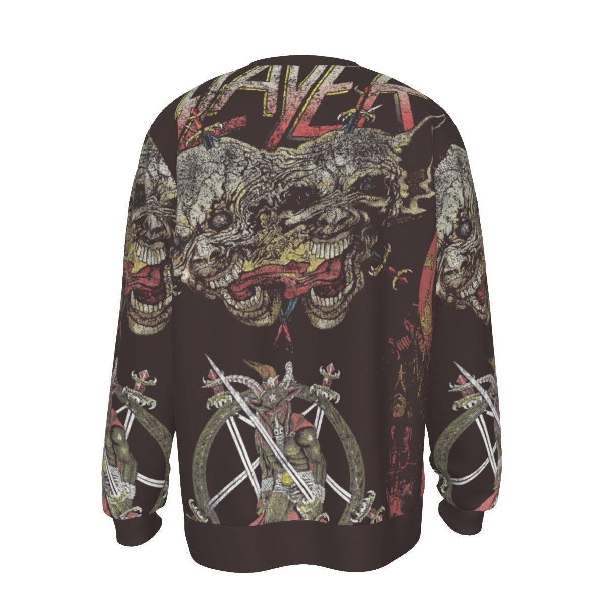 Slayer 666 Ways All Over Print Sweatshirt