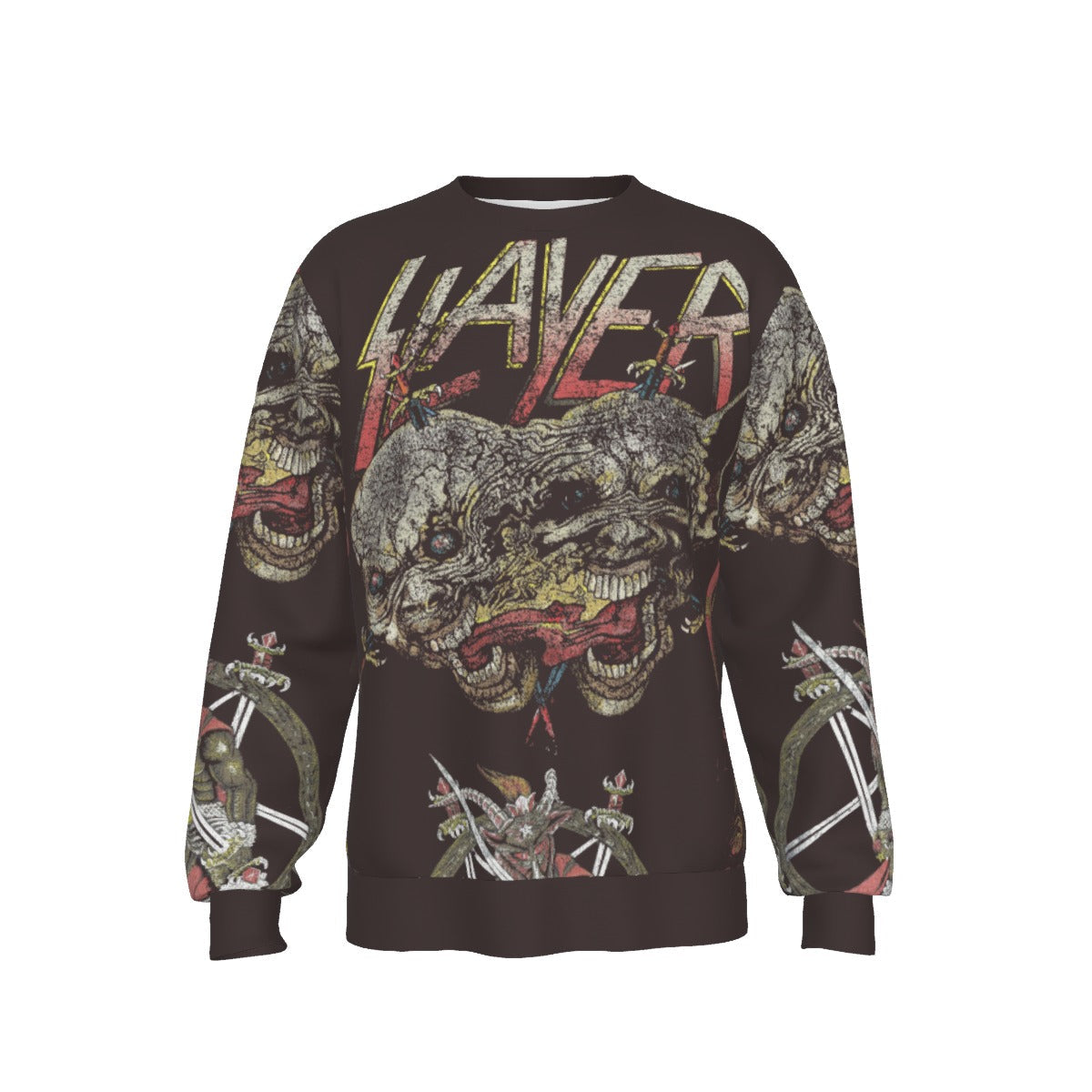 Slayer 666 Ways All Over Print Sweatshirt