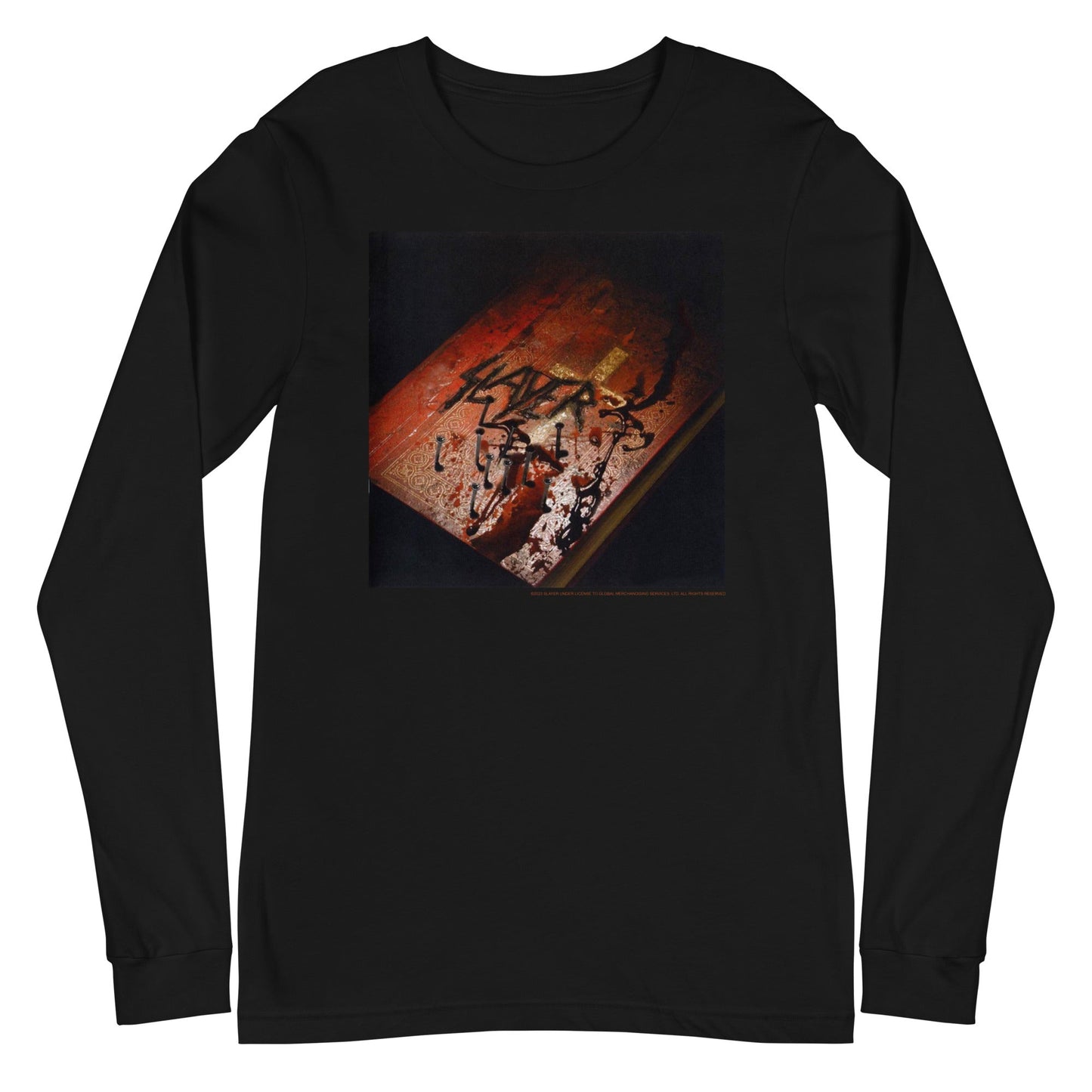 Slayer - Bible Logo Long Sleeve Shirt