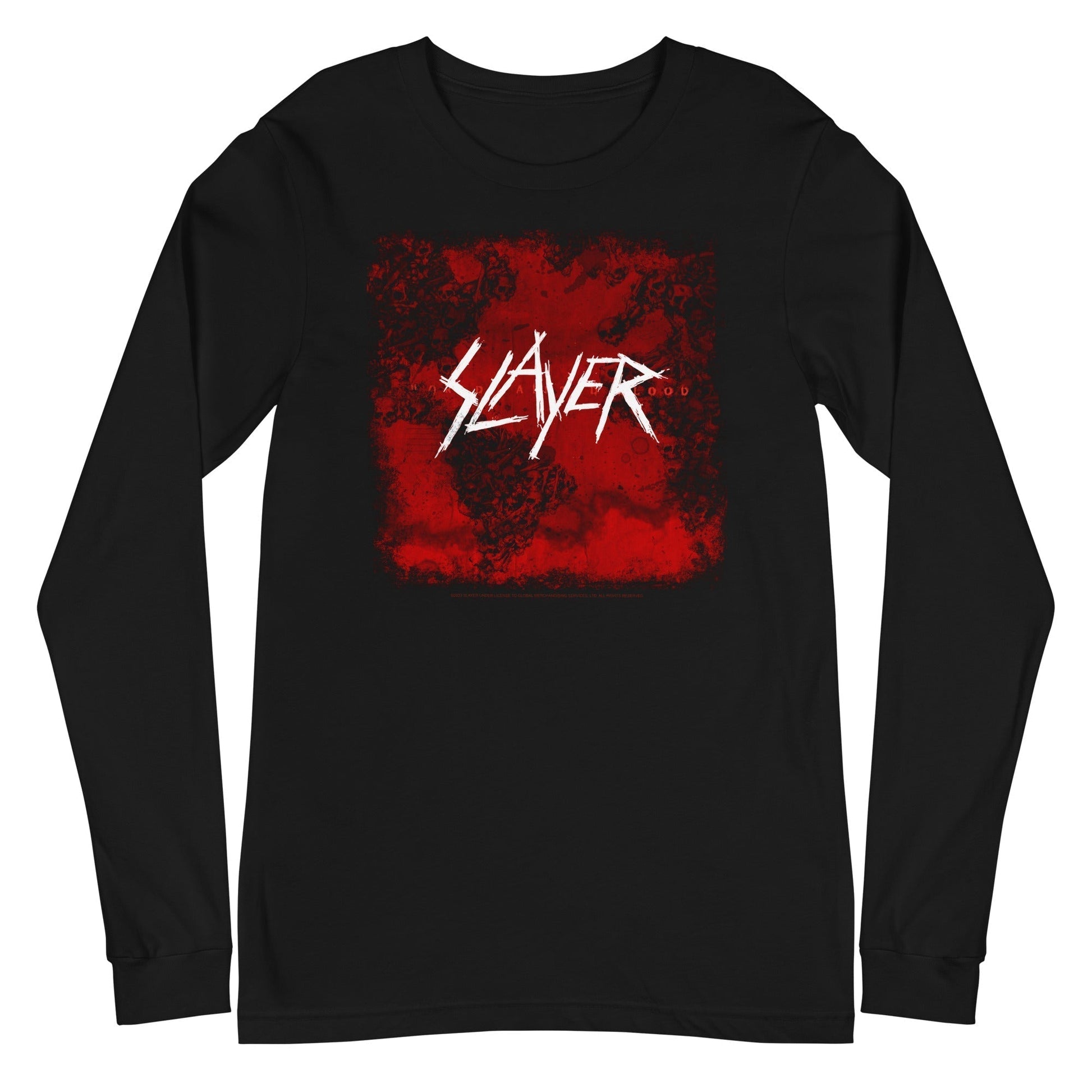 Slayer - Blood Logo Long Sleeve Shirt