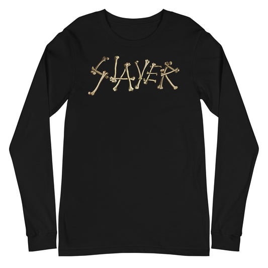 Slayer - Bone Logo Long Sleeve Shirt