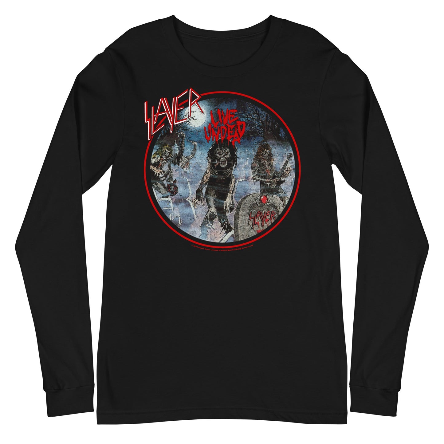 Slayer - Death Rock Long Sleeve Shirt