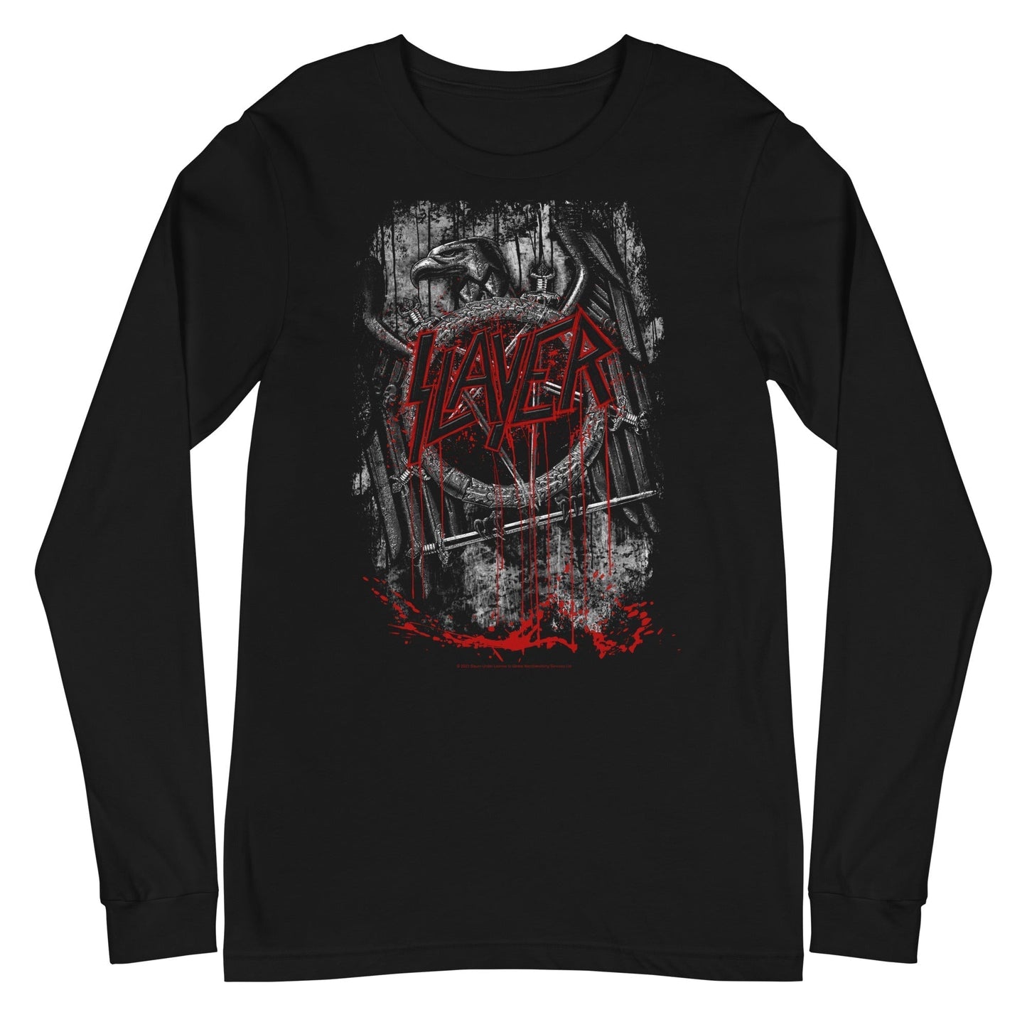 Slayer - Eagle Logo Long Sleeve Shirt