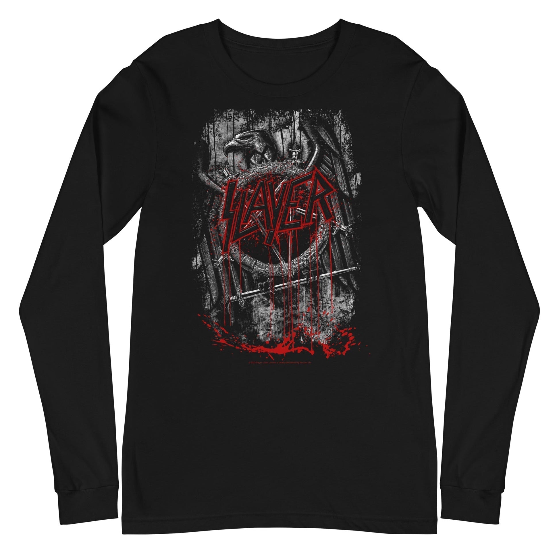 Slayer - Eagle Logo Long Sleeve Shirt